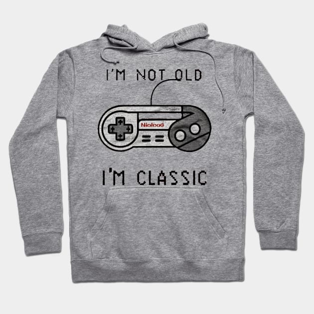 I'm Not Old I'm Classic Hoodie by w0dan